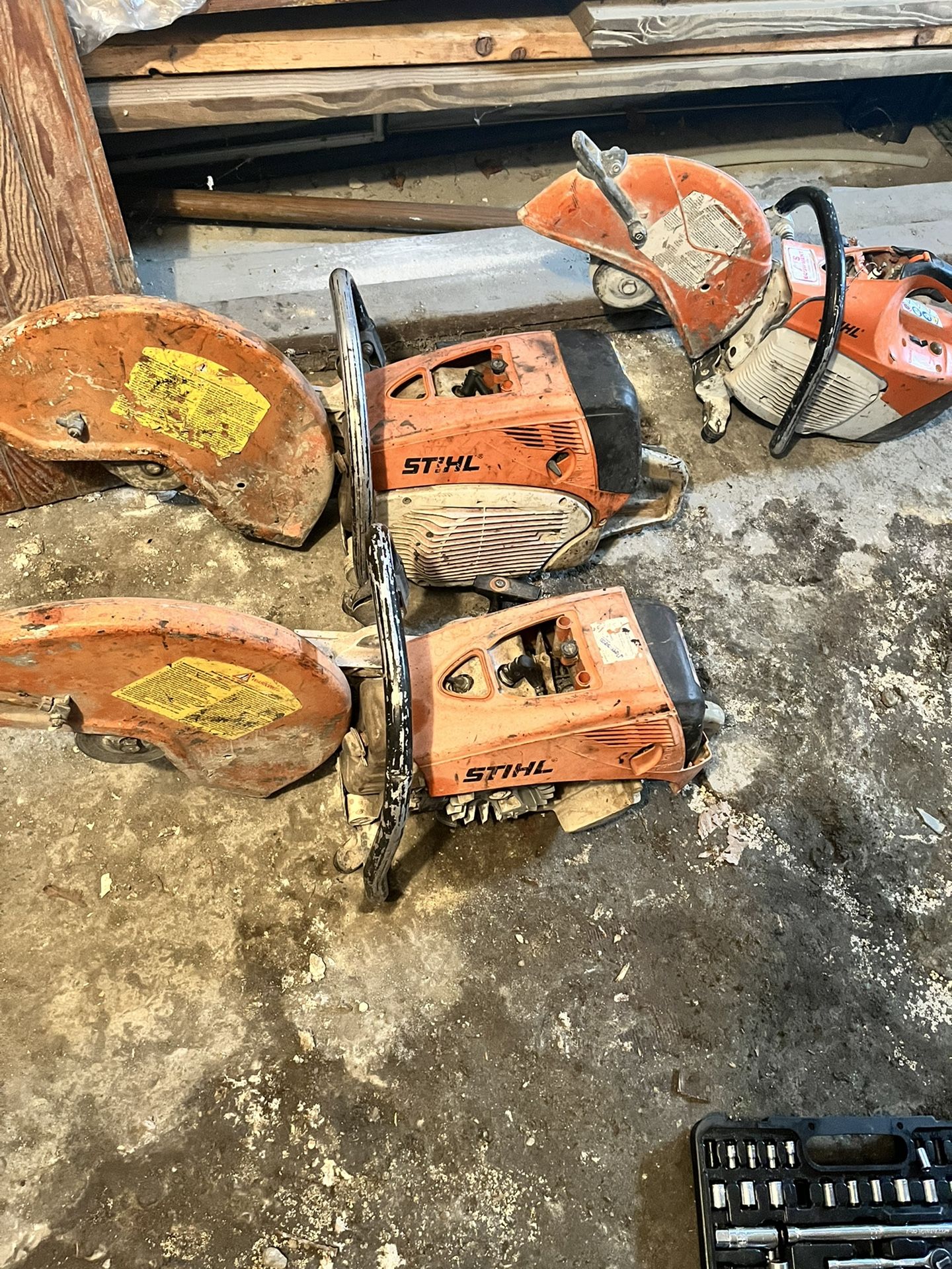 3 Stihl Demo Saws