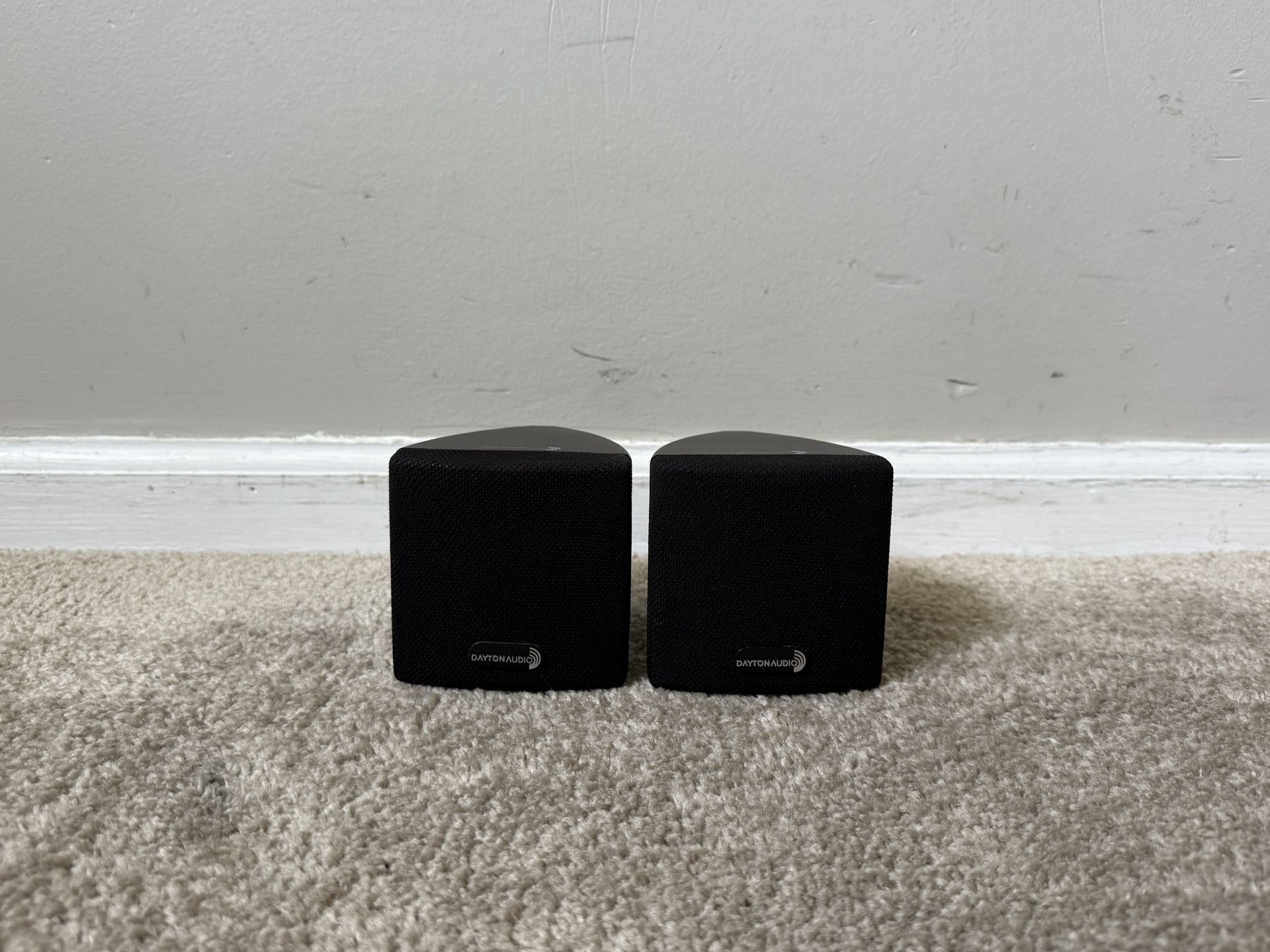Dayton Audio SAT3B Single Cube Surround Speakers
