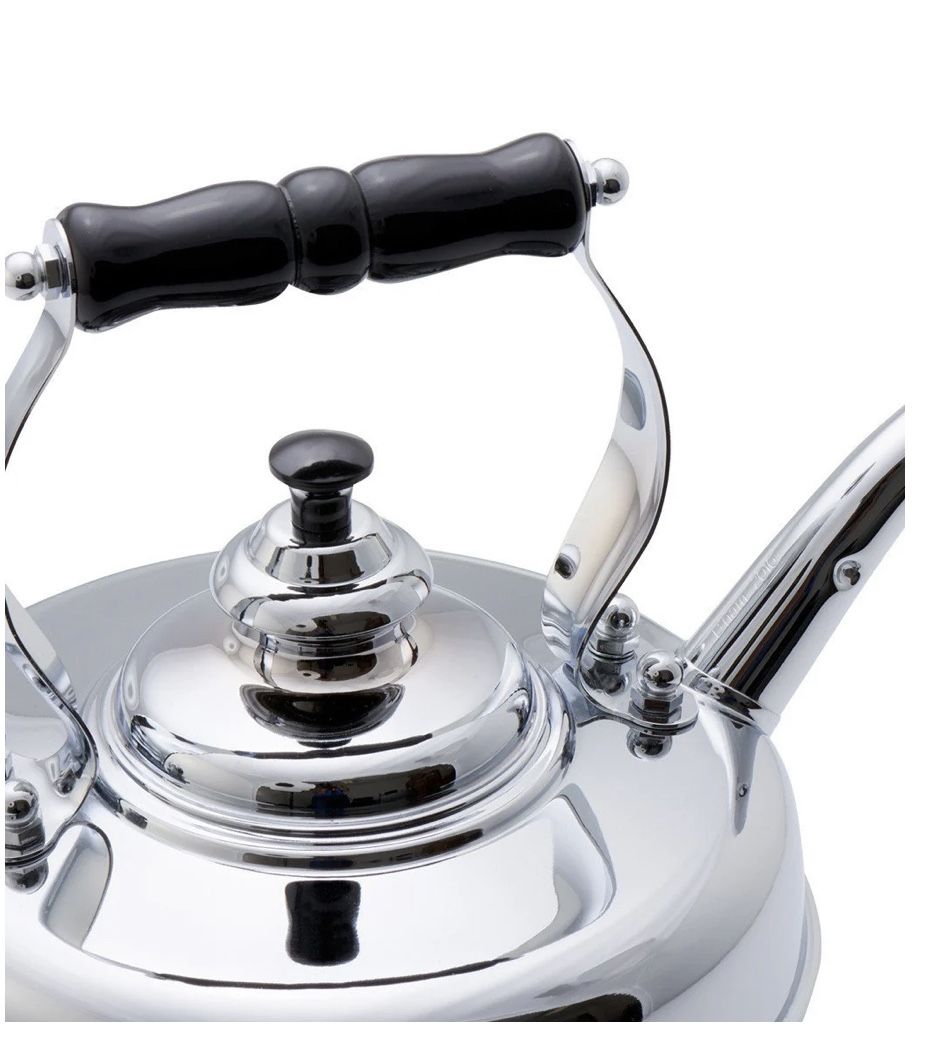 Tea Lover Simplex Kensington No 3 by Newey & Bloomer Chrome Traditional Tea Kettle