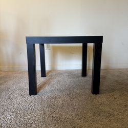 IKEA LACK Side Table - Black, Assembled, Like New