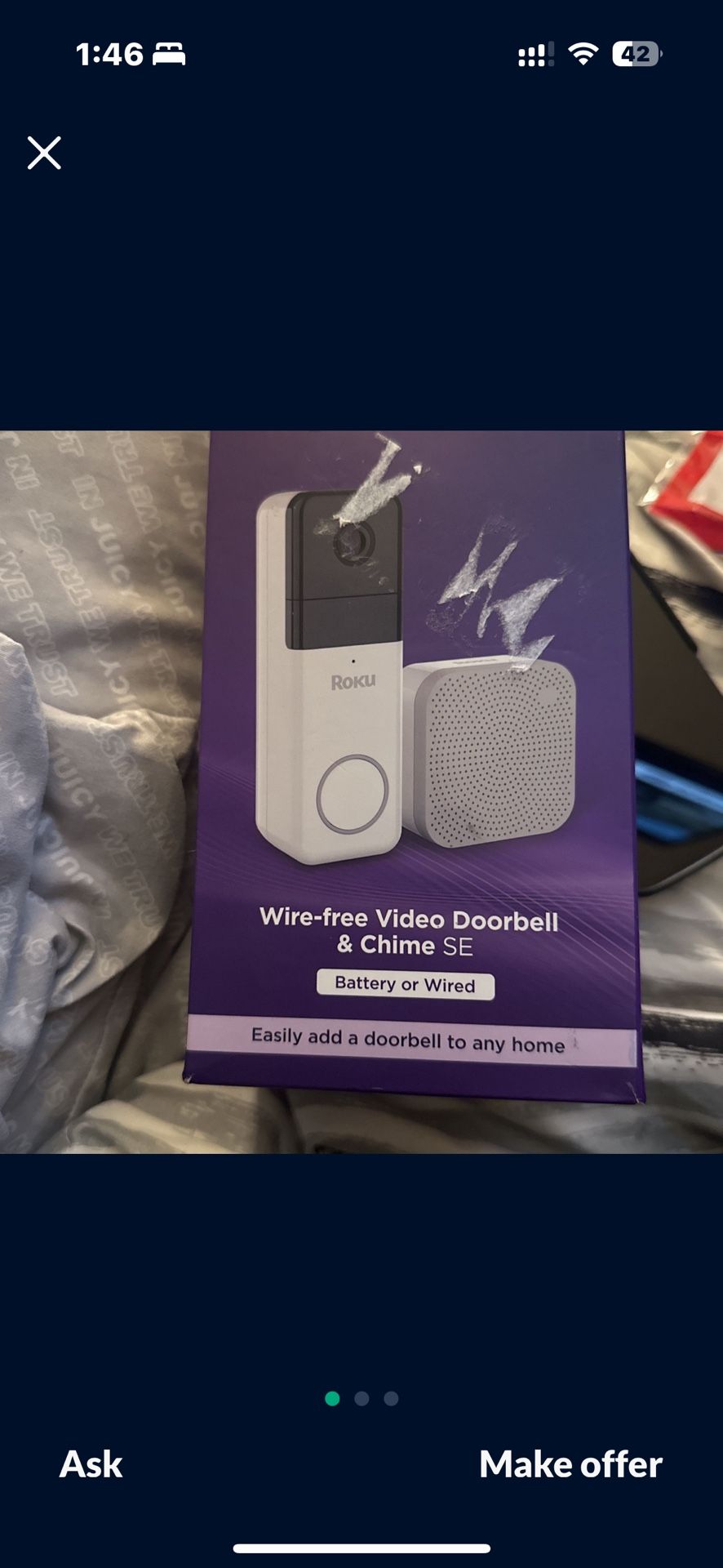 Roku Video doorbell