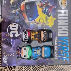 Funkoverse strategy game batman joker harley batgirl