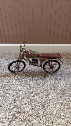 Decor Wood/Metal Motorcycle