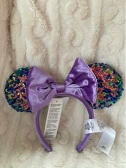 Disney Parks Sequin Minnie Ears