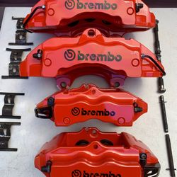 04-15 Porsche Cayenne -AudiQ7 -Volkswagen Touareg 18Z L/R Brembo Front and Rear Brake Calipers Set *