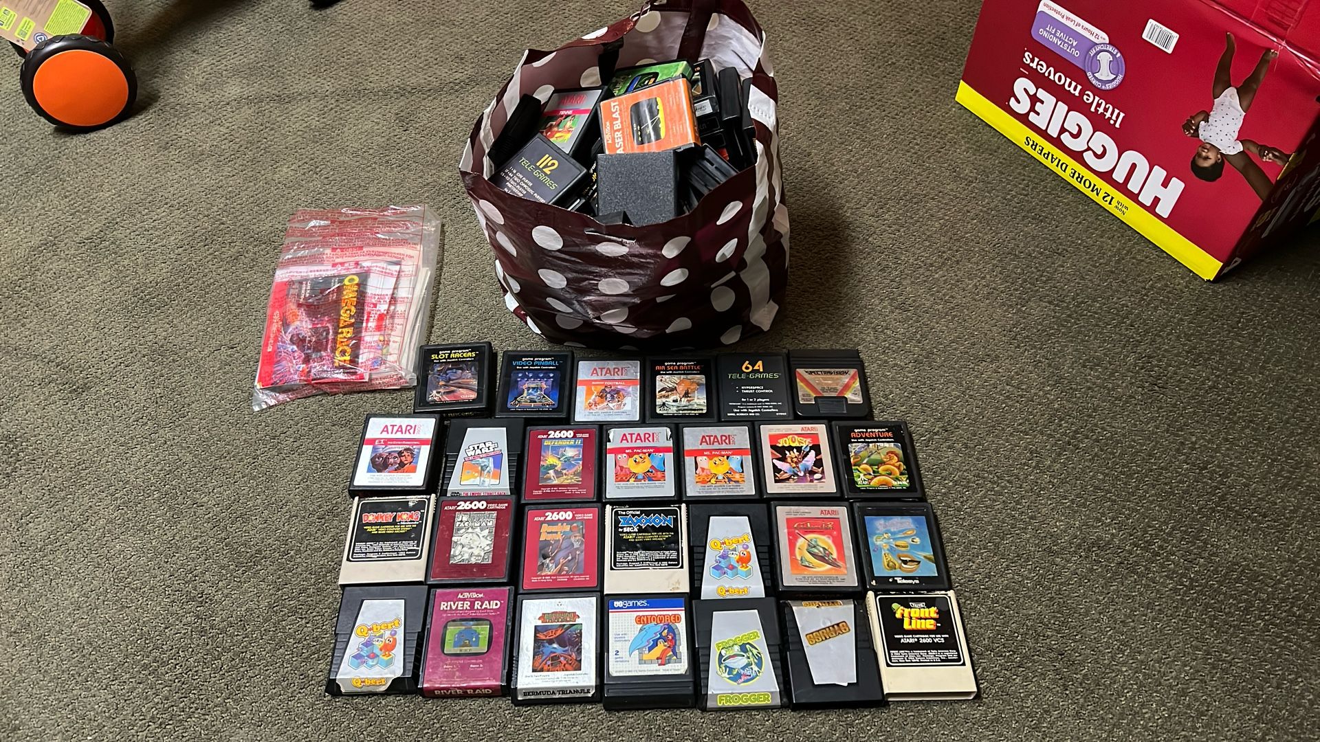 Vintage Atari Games Lot 96 Plus Some Manuals Don’t Miss Out