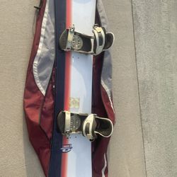Ride Snowboard With Ride Bindings And Bag 