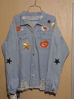 LADIES DENIM JEAN JACKET