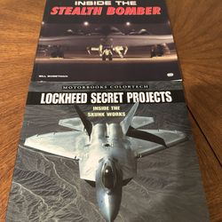 Stealth Aircraft Books - Set Of 2 For $10