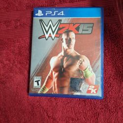 Wwe Playstation 4Game Ww2k15