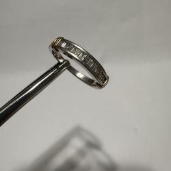 Platinum And Diamond Wedding Band