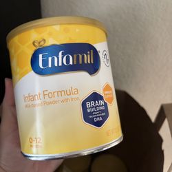 Enfamil Formula Yellow Can