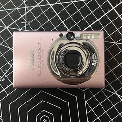 Canon Powershot ELPH SD1100 IS Pink 8.0 MP Digital Camera