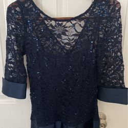 Blue Gown Size 6