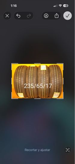 Set of 4 Tires 235/65/17