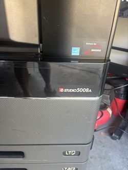 Toshiba Estudio 5008A Mono Color Copier /prints/scan/finisher With Stapler