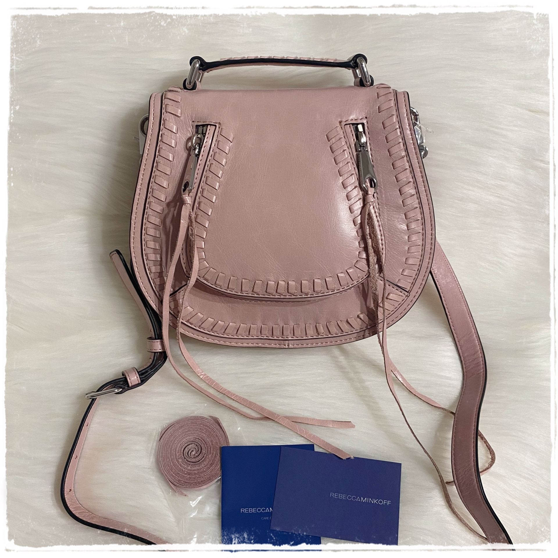 Brand New Rebecca Minkoff Small Vanity Saddle Bag