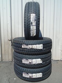 LT 275/70/18 New Firestone Transforce AT2 All Terrain 10 Ply Tires