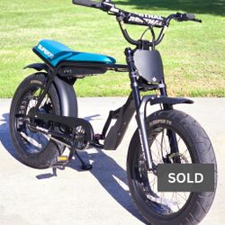Upgraded SUPER73 Z E-bike