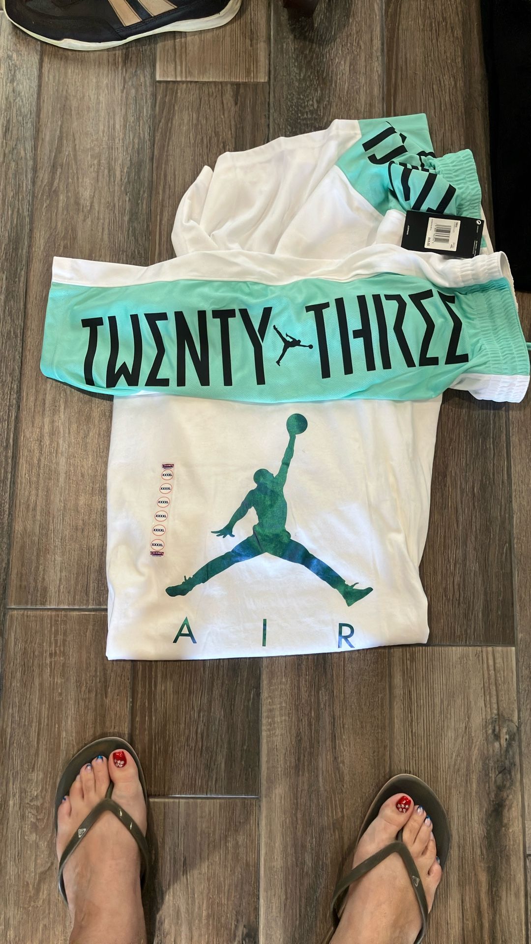 Jordan and Kobe Clothing