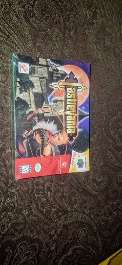 Castlevania n64 FACTORY SEALED
