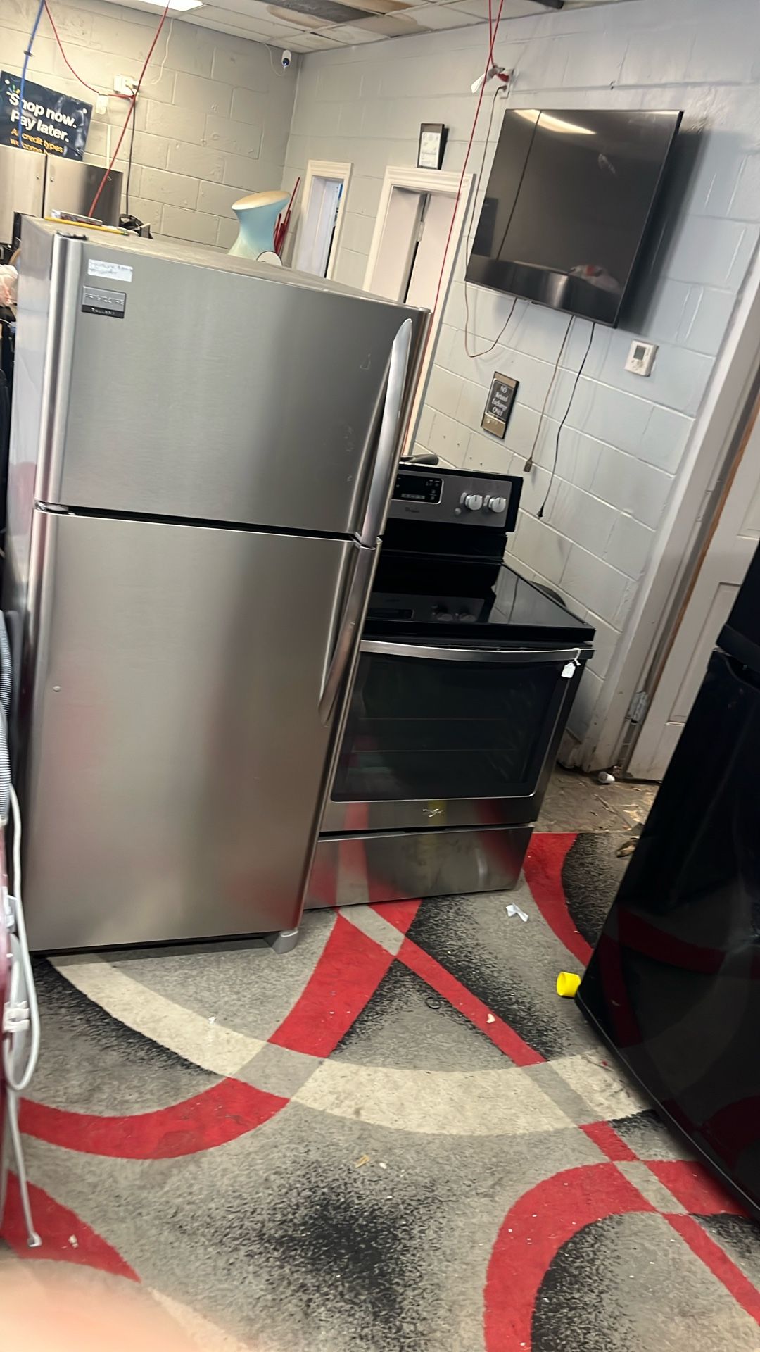 Stove And Refrigerator $799