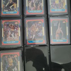 1986 Fleer Lakers 