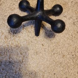 Cast Iron Mid Century Door Stop Jack