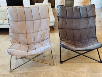 Two cozy big chairs