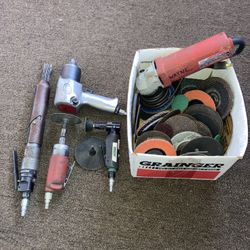 Air Tools, Grinders, And Discs