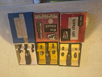Eclipse pin chuck tools....$30 dollars each set