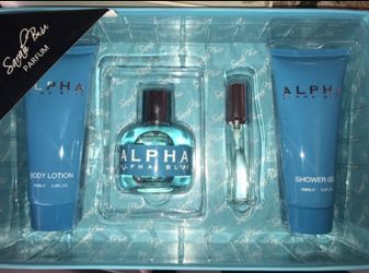 Alpha Blue By Sarah Baba Gift Set