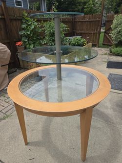 Buffet table