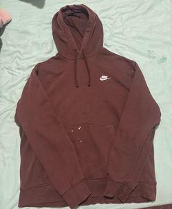 Brown Nike hoodie