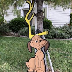MAX THE DOG from HOW THE GRINCH STOLE CHRISTMAS LAWN ART 