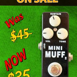 Mosky Mini Muff Guitar Pedal