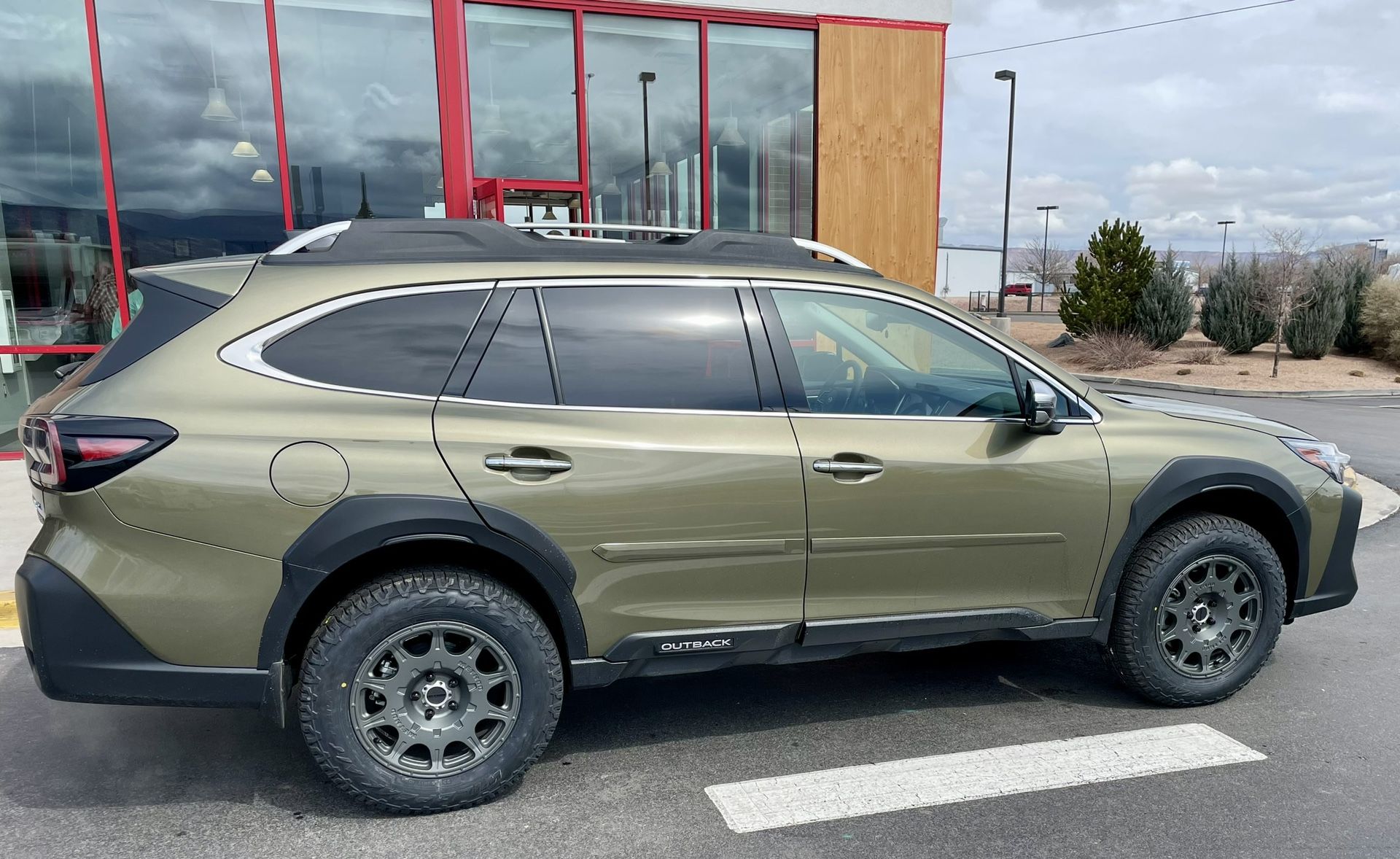 Subaru Outback Method Racing Wheels and Falken Wildpeak AT Tires