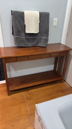 Wooden sofa table