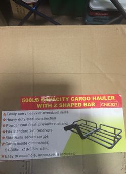 500 lb cargo hauler