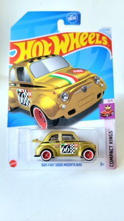 Hot Wheels '60s Fiat 500D Modificado Gold STH 