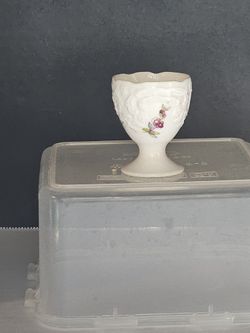 Vintage Coalport Footed Egg Cup, Bone China Made in England, HY Birks & Sons Montreal