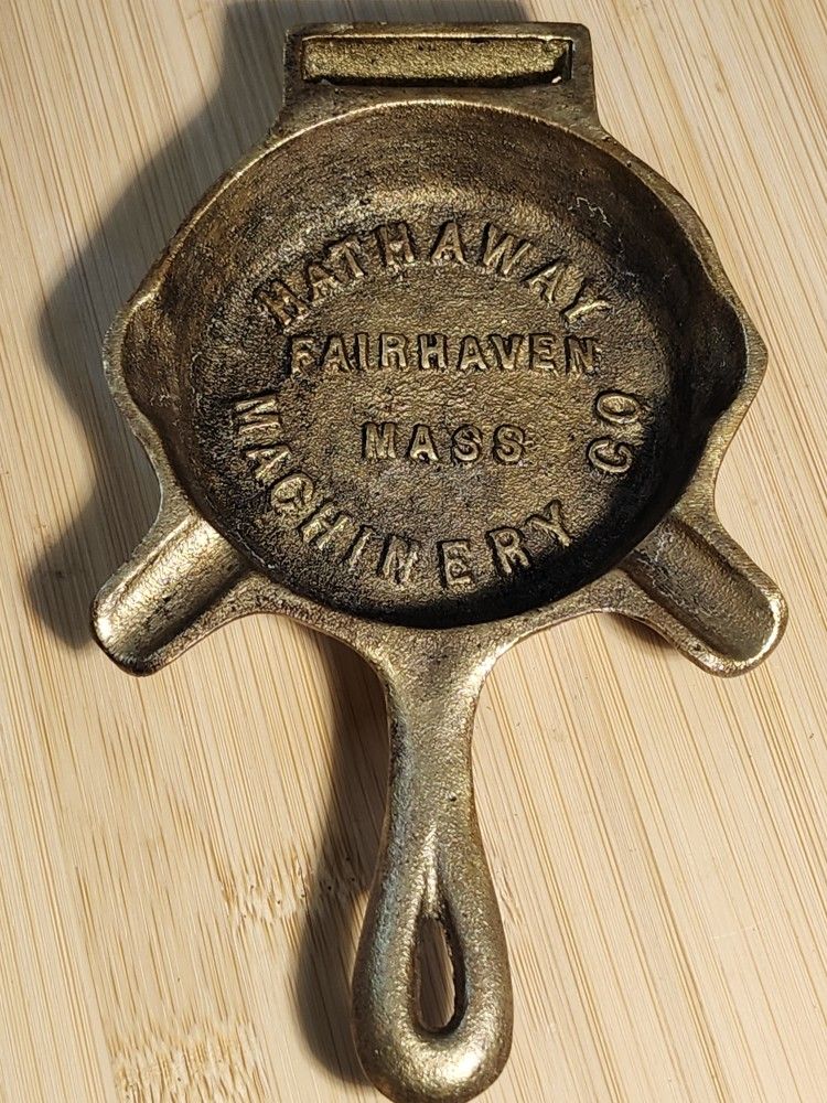 Vintage Hathaway Machinery Brass Ash Tray