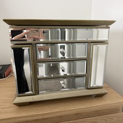 Mirrored Jewelry Box