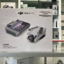 DJI Mini 4 Pro Fly more Combo Plus With RC2 