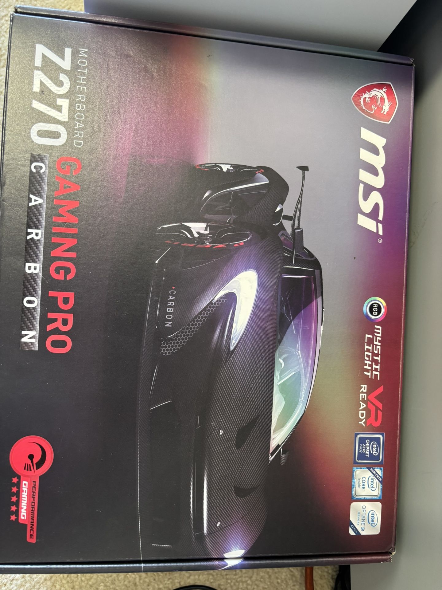 MSI Z270 Motherboard w/cpu And 16G RAM