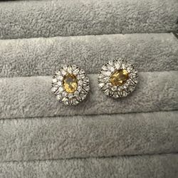 Citrine Earrings 
