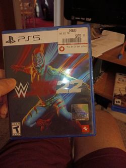Wwe 22 wrestling for PlayStation 5 in perfect condition