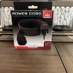 Power Cords  PS3 2 For $10
