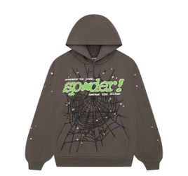 Spider hoodie grey