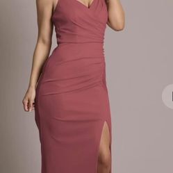 Bridesmaids Dress Chanti Color